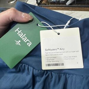 HALARA Softlyzero Airy high waisted shorts in Blue